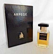 MINIATURE ANCIENNE  BOITE COFFRET parfum  Arpege LANVIN 7.5ML