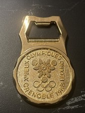 JEUX OLYMPIQUES D’HIVER GRENOBLE 1968 DÉCAPSULEUR CANARD DUCHENE