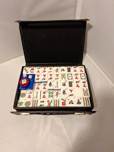 Vintage chinese mah - vintage, set