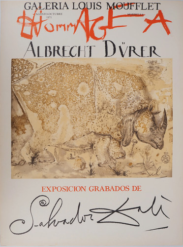 Salvador dali rhinocéros - salvador,