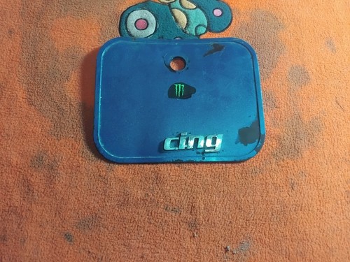 Plaque avant moto dirt