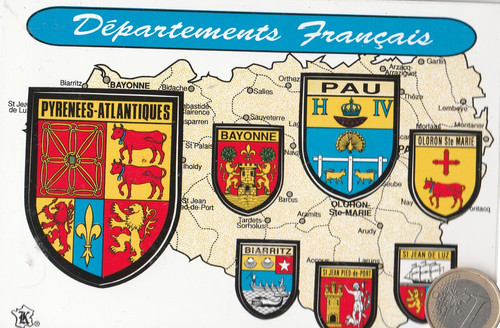 Département carte - jt,