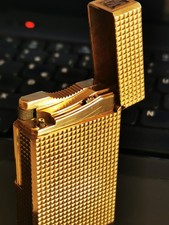 Briquet dupont plaqué - briquet, or