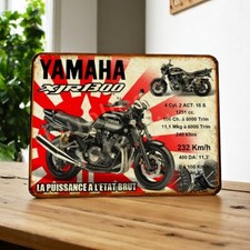 plaque métal vintage Yamaha