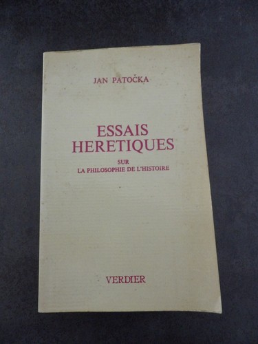 Jan patocka essais - u4-, patocka-