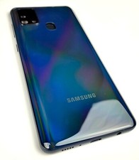 Châssis complet boitier avec vitre arrière et lentille Samsung Galaxy A21s NOIR