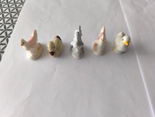 Lot de 5 Figurines en porcelaine