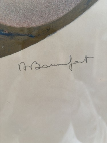 Alain bonnefoit lithographie - :,