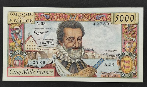 Billet 5000 francs - 5000, iv