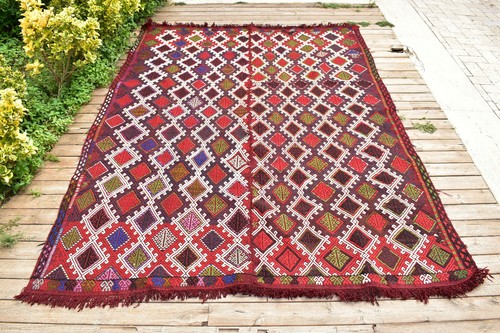 Tapis turc kilim 5x7 - turc, tissé