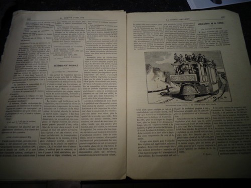 Ancienne journal science - ancienne, la