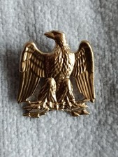Aigle impériale Doré Napoléon avec  anneaux de fixation  4 cm x 3,5 cm**