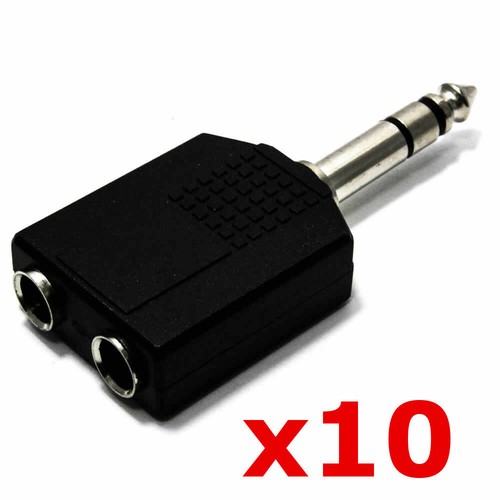Pack 4 stereo - -, 1/4"