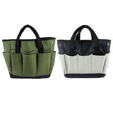 Support de matériel de jardinage avec un design qui comprend neuf poches foncti