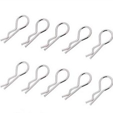 Lot de 10 clips en forme de R