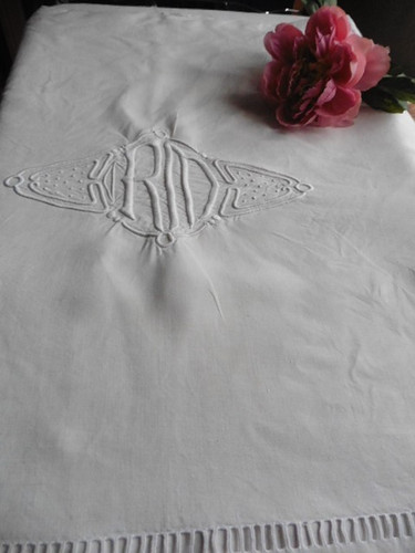 Ancien drap pur - ancien, cremejours