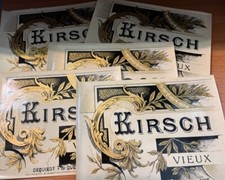 LOT 20 ETIQUETTES / KIRSCH