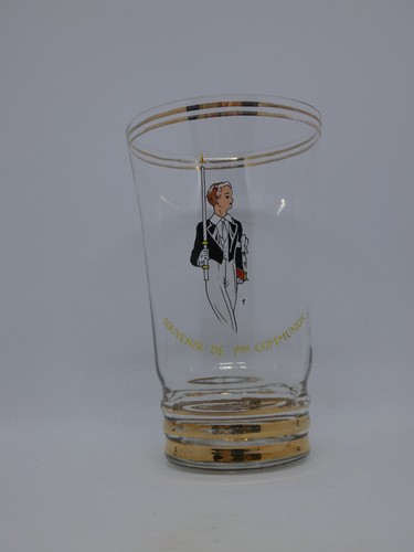 Verre souvenir première - verre, de