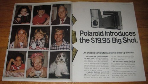 1971 polaroid big shot - 1971,