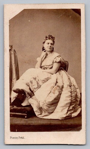 Cdv 1865 femme séductrice - 1865,