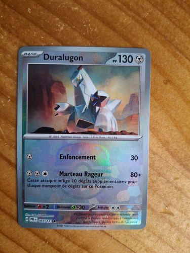Carte pokemon duralugon - carte,