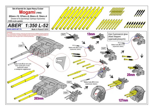 Aber 350 052 canons - s,