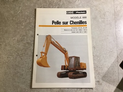 Case poclain pelle - pelle, à