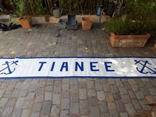 MARINE NATIONALE : TOILE DE PUDEUR GABARE DE MER TIANEE