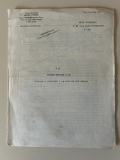 Citroën: Note technique n°764 moteur Perkins 4/192/ Citroën, 1962 confidentielle