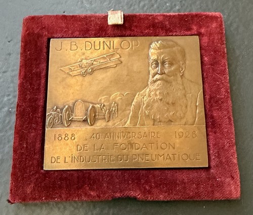Antique dunlop tire - j.b.,