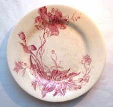 Assiette plate Art Nouveau en