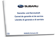 Carnet d'entretien Subaru Suisse nettoyer