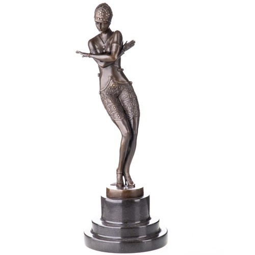 Sculpture danseuse bronze - en,