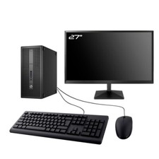 PC Tour HP 800 G2 Gaming Ecran 27" RTX 3050 i7-6700 RAM 16Go SSD 1To W11 Wifi
