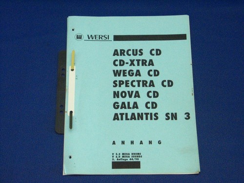 Wersi wega document annexe - wersi,