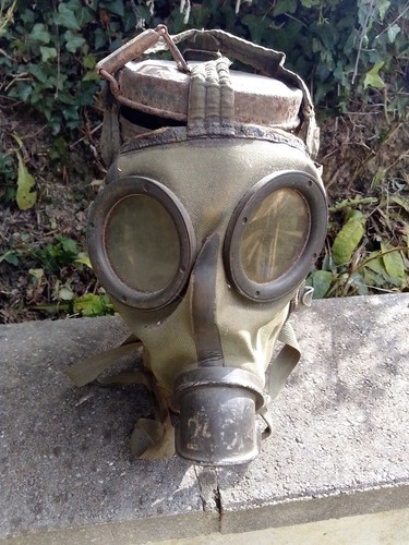 Masque gaz allemand ww2 - masque,