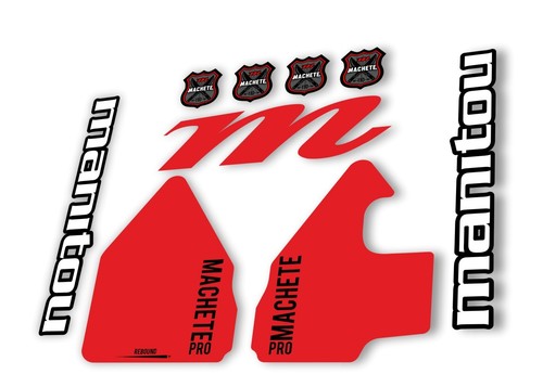 Kit autocollant rouge