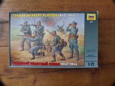 ZVEZDA n°8078 Peloton d'infanterie allemand 1942-1944 - 1/72 NEUF 1/72