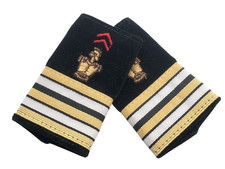 Fourreaux d'épaule au grade