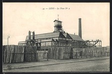 CPA Lens, La Fosse No. 2 1914 