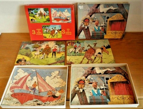 Anciens puzzles bob et - 4,