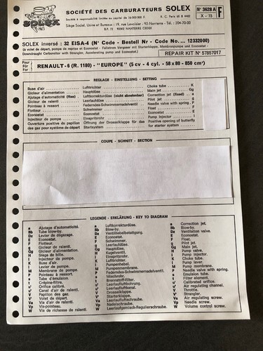 Fiche technique 1973 renault - fiche, 6