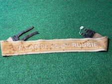 CEINTURE DE  FORCE DE L'ÉPOQUE  TSARISTE " ALLIANCE FRANCO RUSSE "  1893  19 ÈME