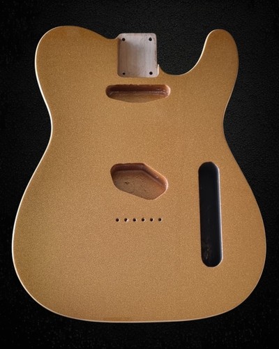 Telecaster body sparkle gold - telecaster,