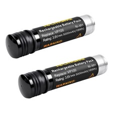 2Pack 3,6V 5,0Ah Batterie pour