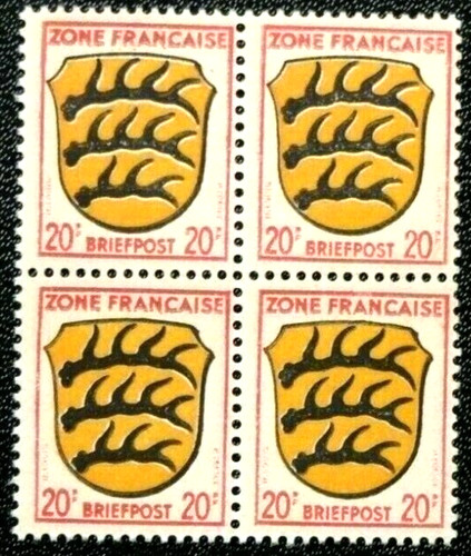 Timbres france allemagne - de, en