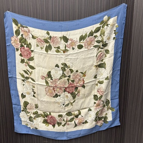 Foulard chanel soie - chanel, en