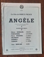 Plaquette ANGELE Marcel PAGNOL