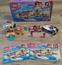 LEGO FRIENDS 41316   2 NOTICES + BOITE Andrea's Speedboat Transporter