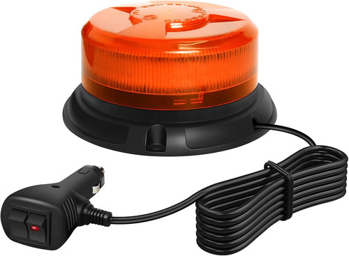 Gyrophare led orange - led, 12v